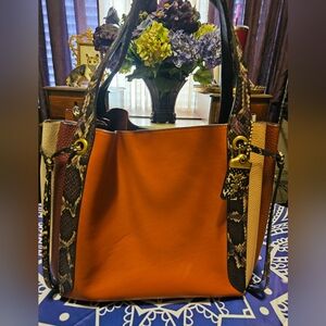 Coach 1941 Harmony Hobo Tote Bag Sunset NWT